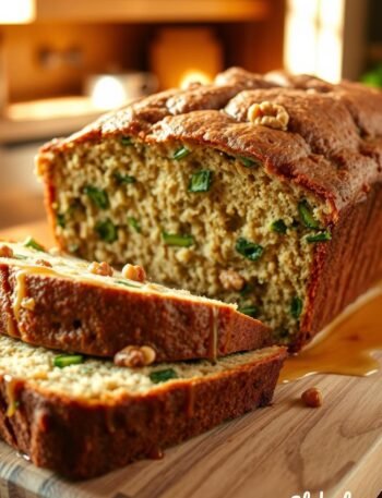 Easy No-Knead Zucchini Bread