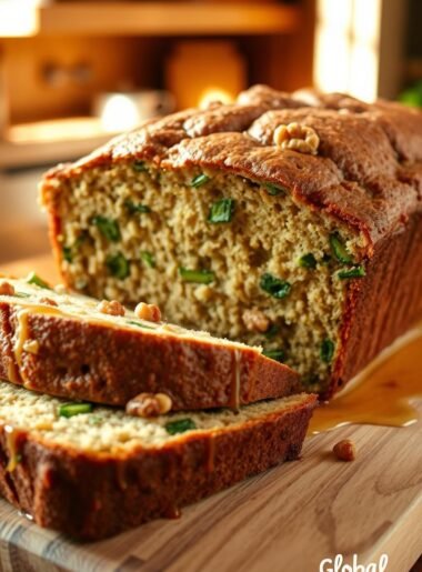 Easy No-Knead Zucchini Bread