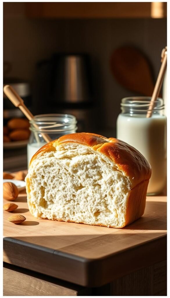 almond milk bread recipe