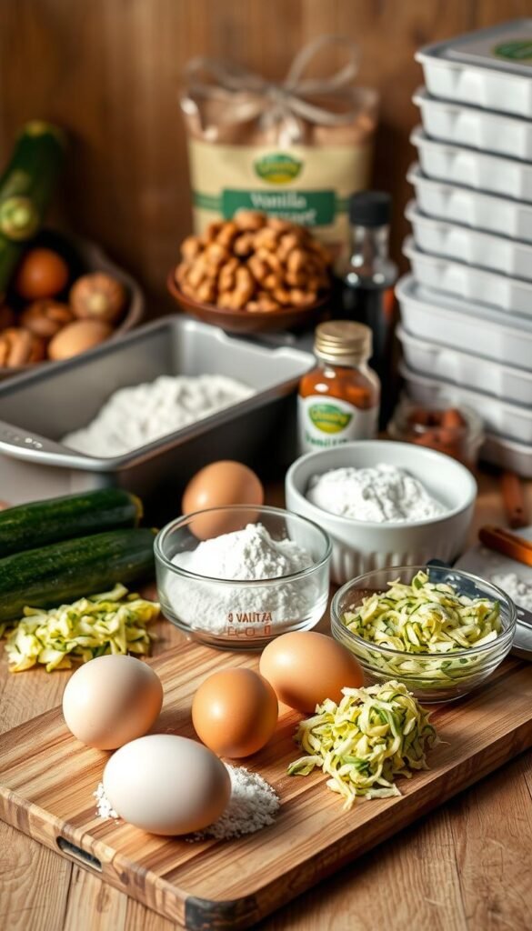 essential ingredients zucchini bread