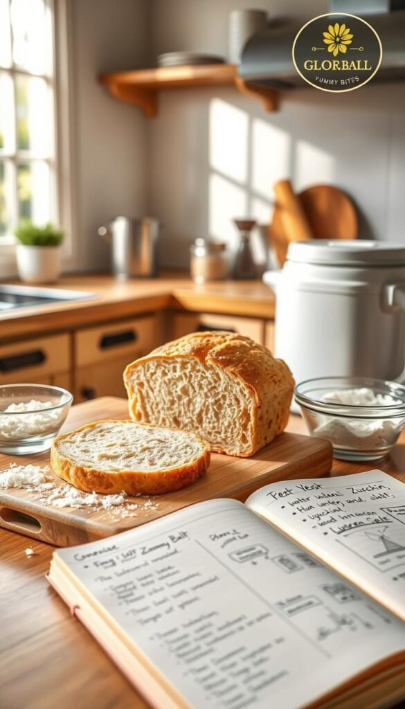 no knead bread recipe science